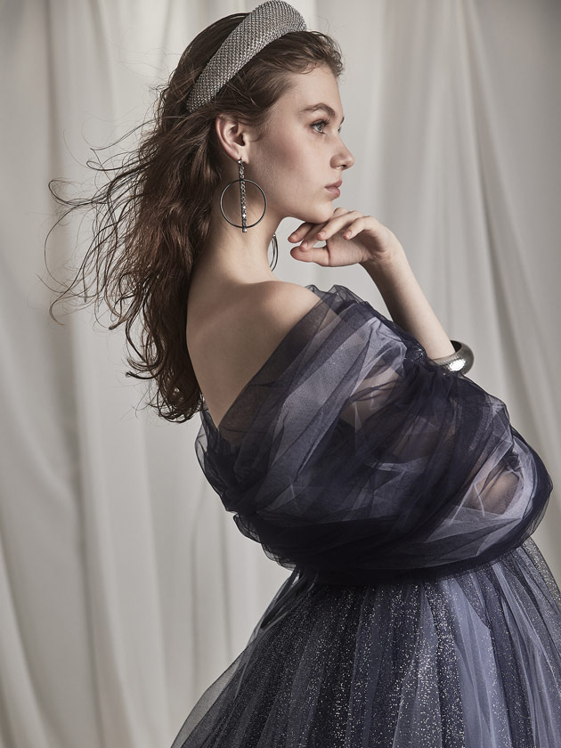 SIC0214 navy | ウエディングドレス『マリアローザ(MARIAROSA)』 SIC0214 navy | ウエディングドレス『マリアローザ(MARIAROSA)』
